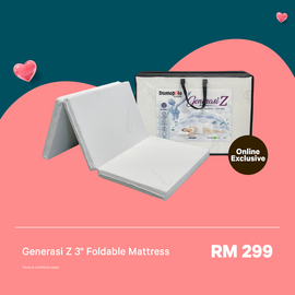 Generasi Z 3" Foldable Mattress